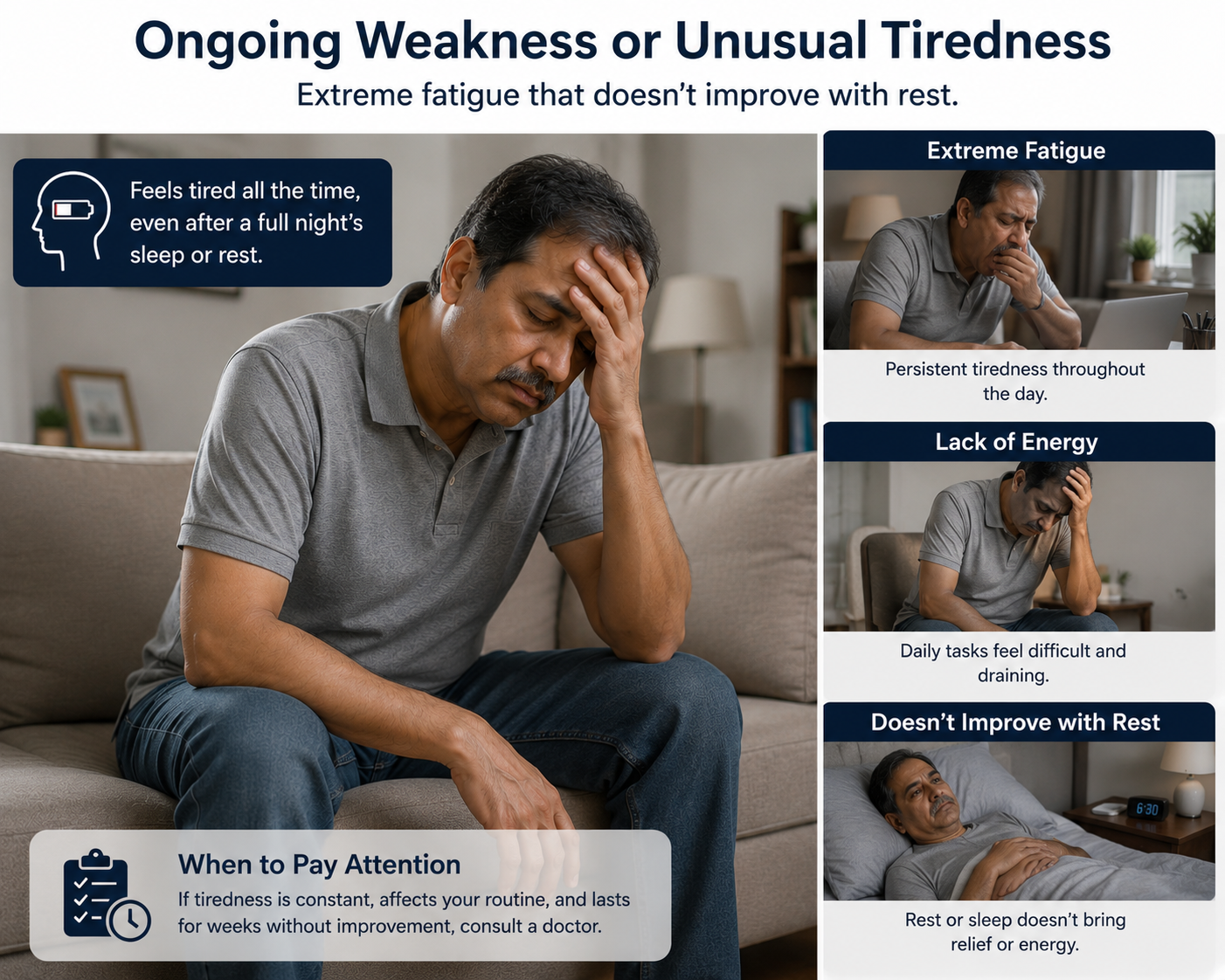 Constant Fatigue & Weakness