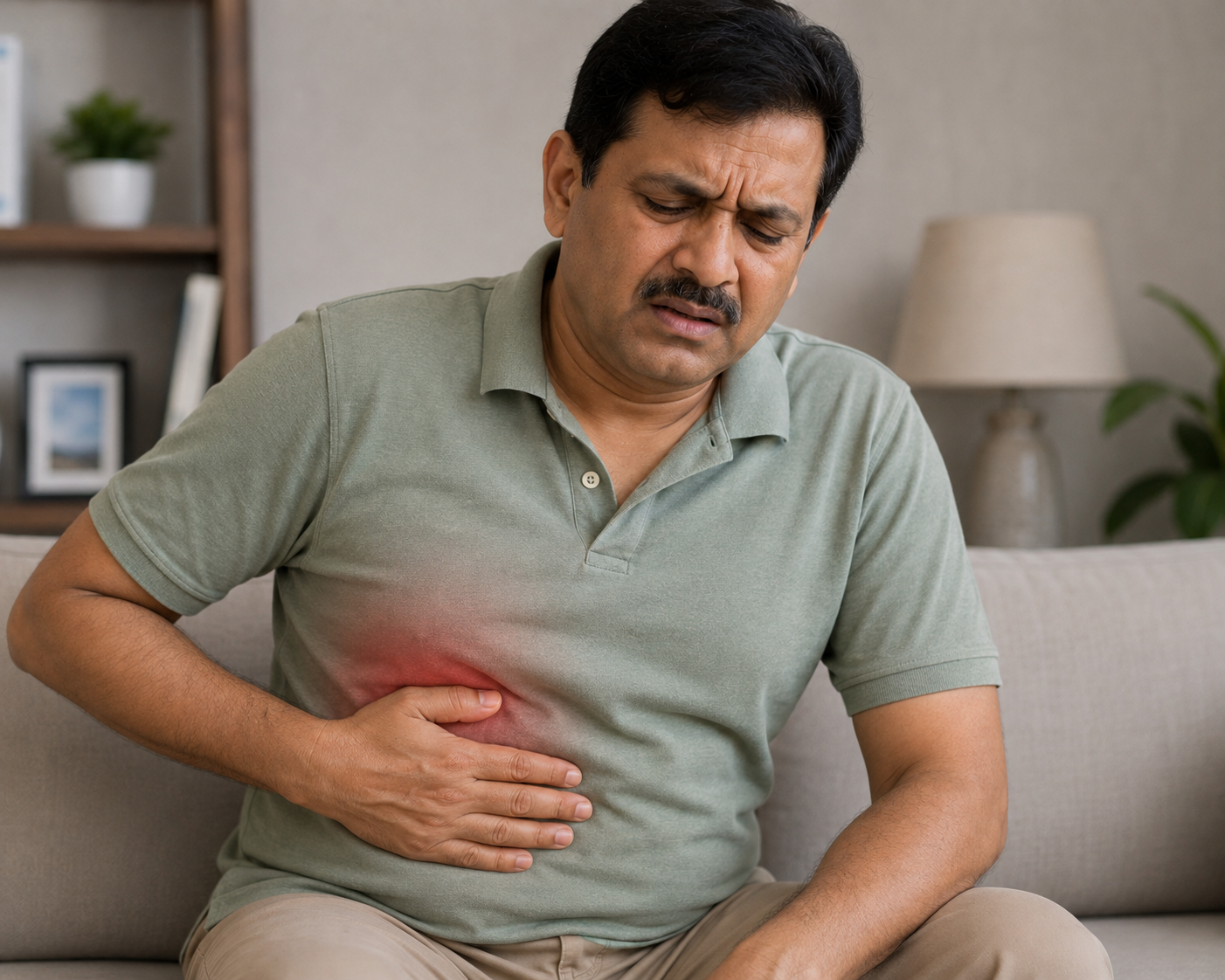 Upper Right Stomach Discomfort